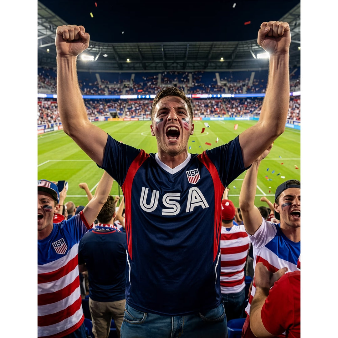 Official USMNT Navy Crest Jersey - Icon Sports