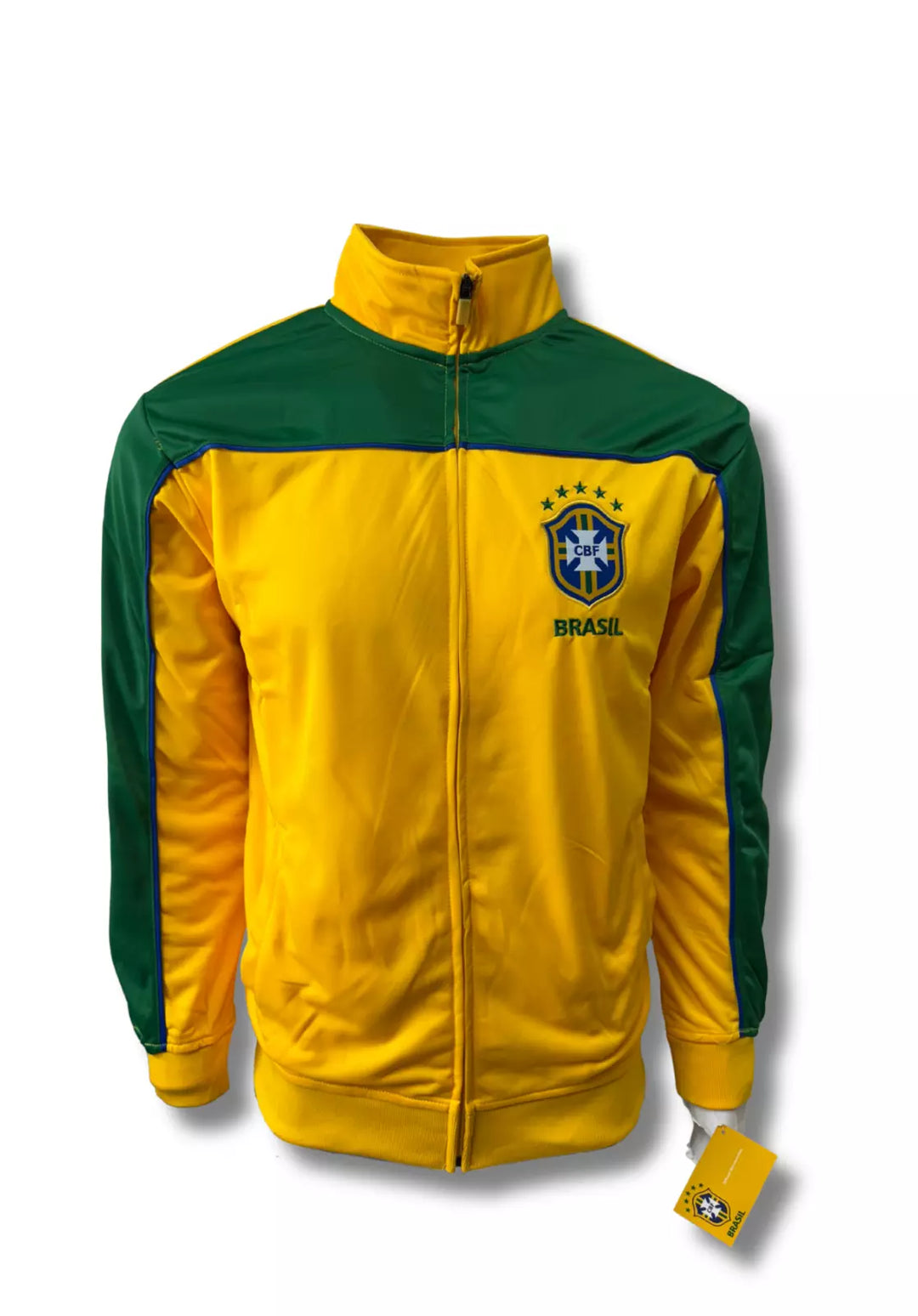 Official Brasil National Team Track Jacket - Rhinox image 0