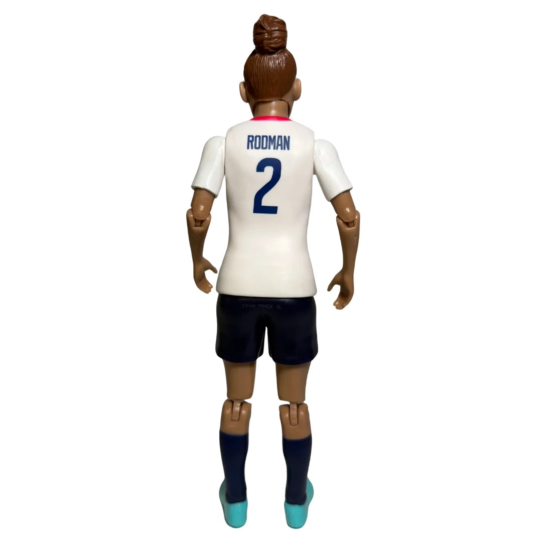 Sockers USWNT Trinity Rodman 8-Inch Collectible Soccer Action Figure