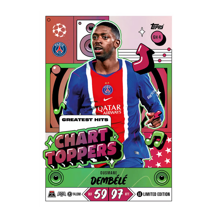 Match Attax 2026/27 Mega Tin – 52 Cards + 4 Exclusive Greatest Hits LEs