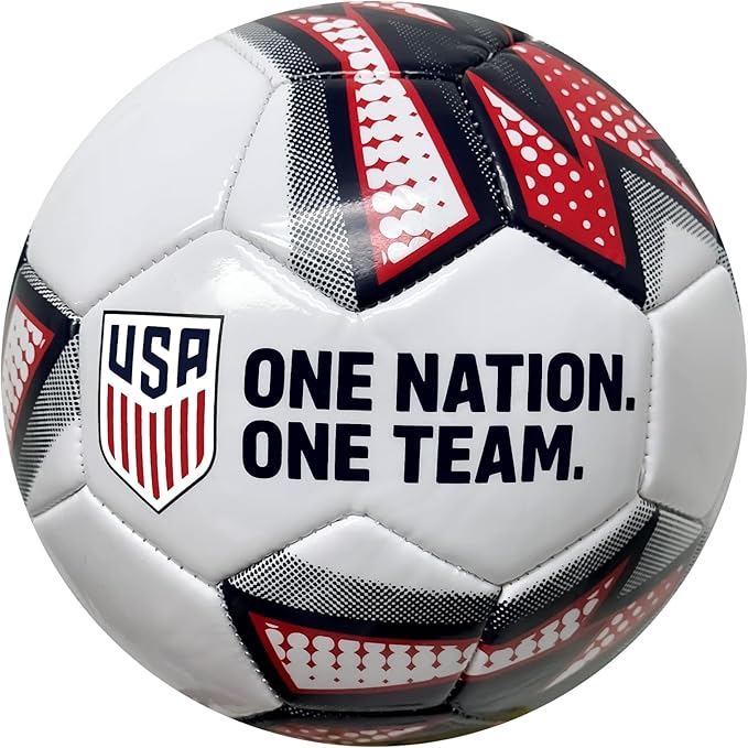 Official US Soccer "One Nation. One Team." Soccer Ball (Size 5) image 0