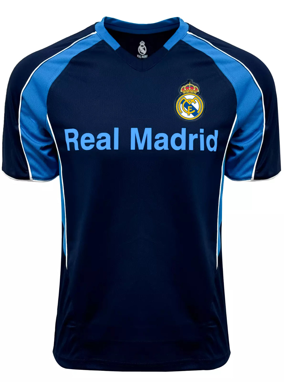 Official Real Madrid Navy Crest Jersey - Icon Sports image 0