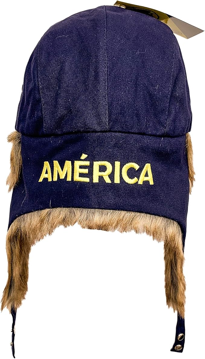 Official Club America Faux Fur Trapper Hat - Icon Sports image 1