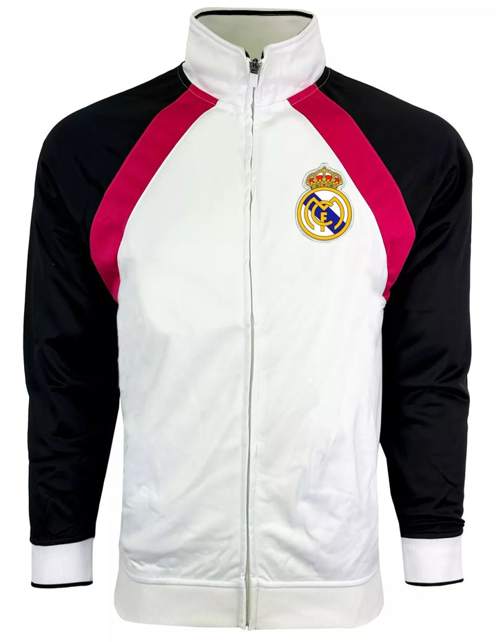 Real Madrid Crest Full-Zip Anthem Jacket - Rhinox image 0