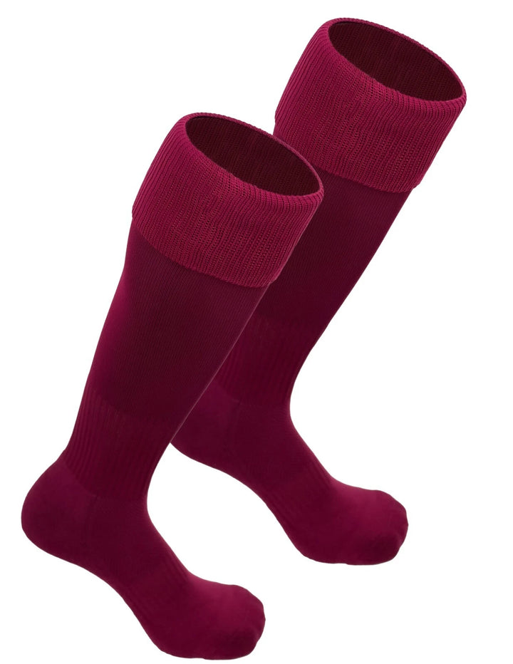Dark Maroon Soccer Socks - Just 4 Kicks Inc. image 1