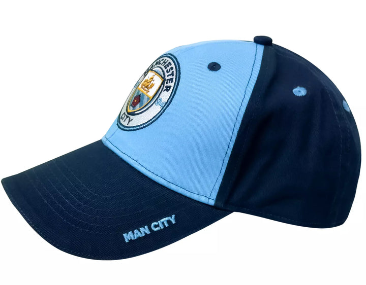 Manchester City FC Fan Ink Two-Tone Snapback Hat - Officially Licensed image 2