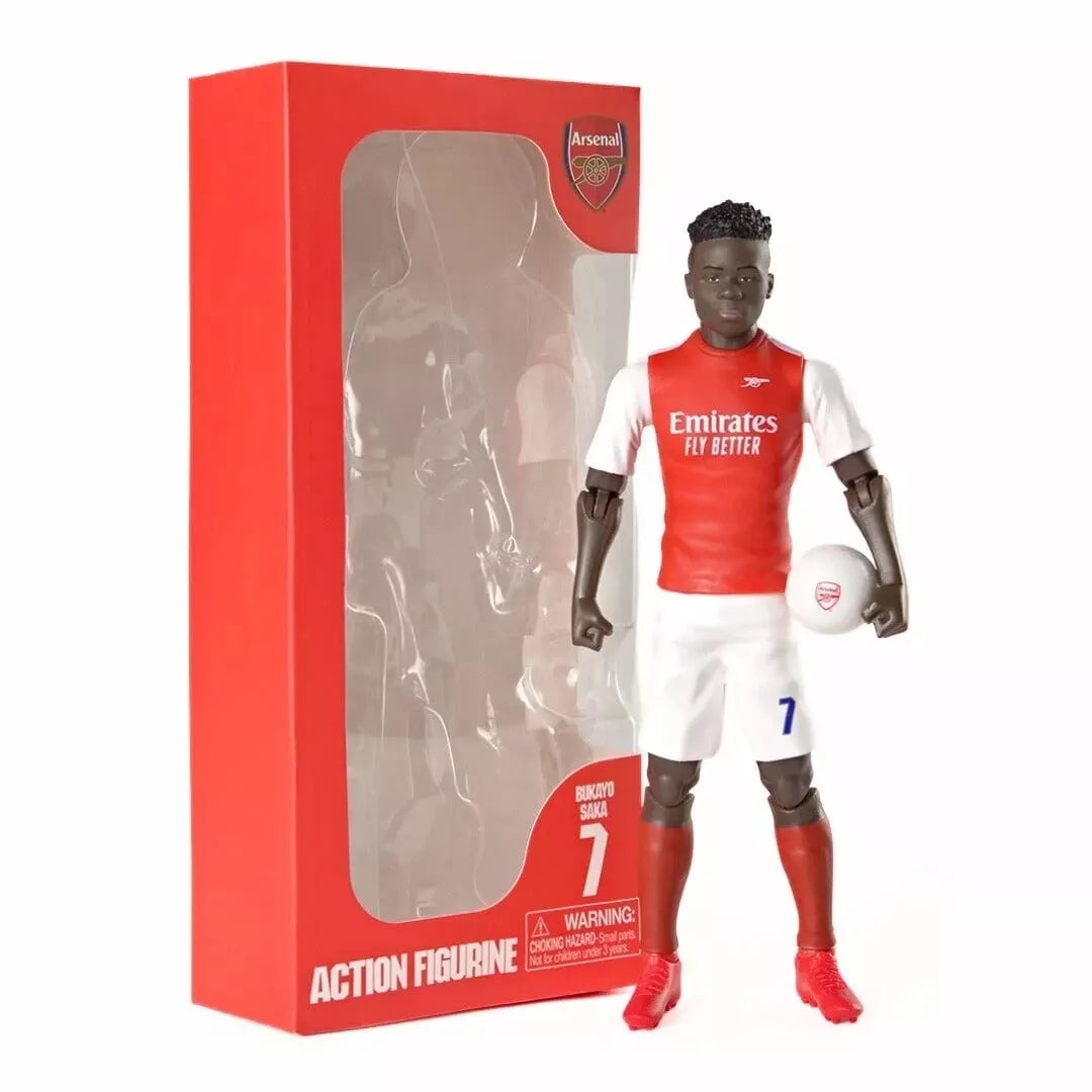 Official Banbo Toys Bukayo Saka #7 Arsenal FC 8" Figure image 0
