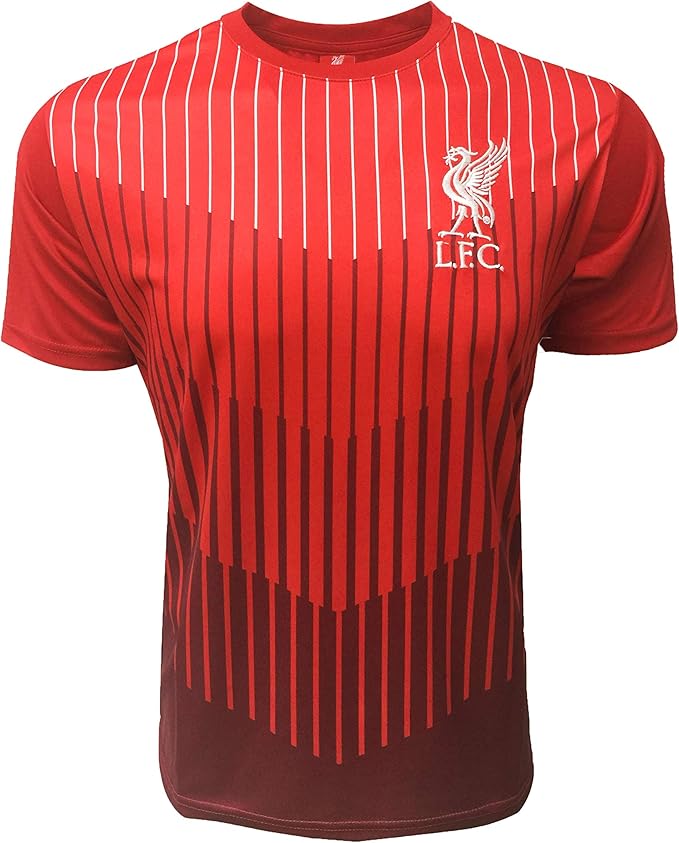 Official Liverpool FC Striped Fan Jersey - Icon Sports image 0