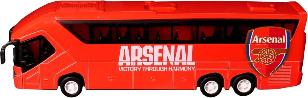 Official Arsenal FC Team Bus Die-Cast Replica - Banbo Toys image 1