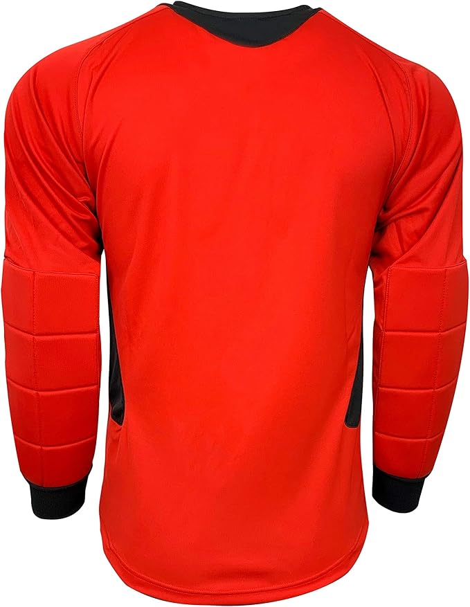 Protective Soccer Goalkeeper Set - Red &amp; Black - Just 4 Kicks Inc. image 3