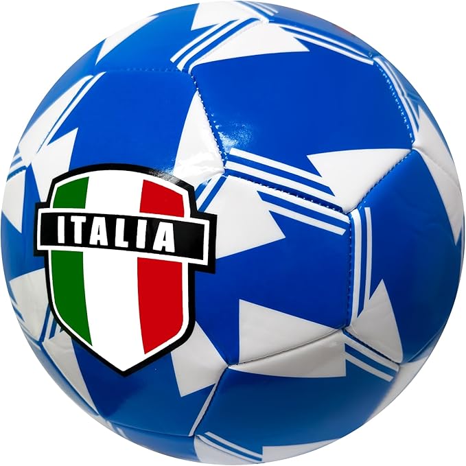 Official Italy National Team Crest Soccer Ball (Size 5) image 2