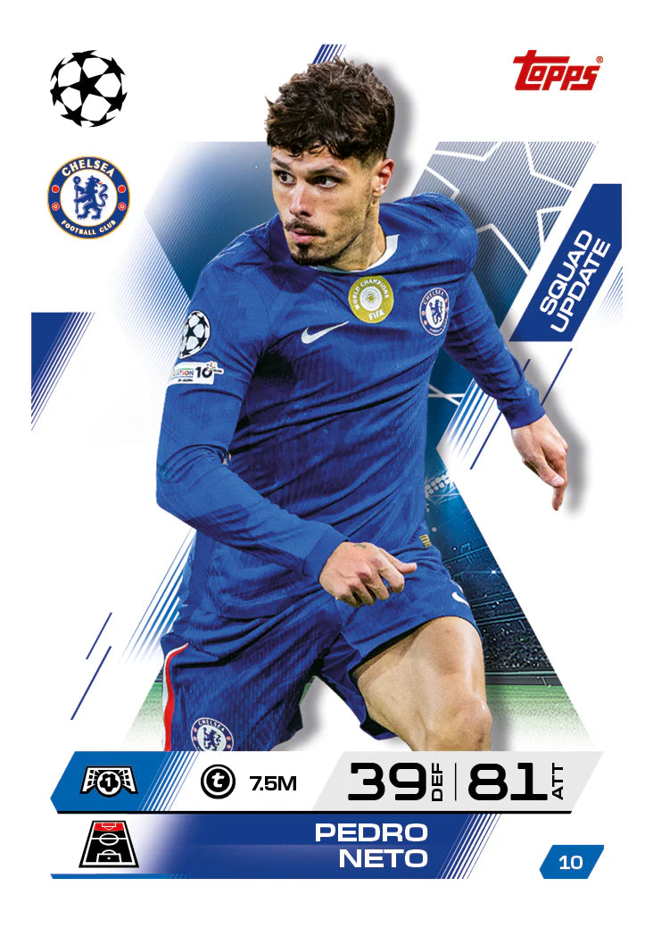 Topps Match Attax Extra 2025-26 UEFA Champions League 32 Pack Box (384 Cards)