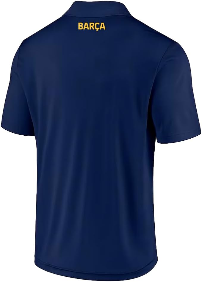 Official FC Barcelona Navy Polo Shirt - Icon Sports image 3