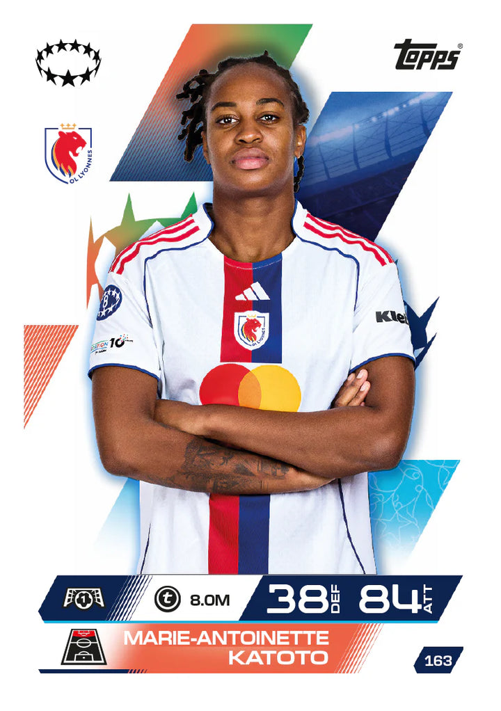 Topps Match Attax Extra 2025-26 UEFA Champions League 32 Pack Box (384 Cards)
