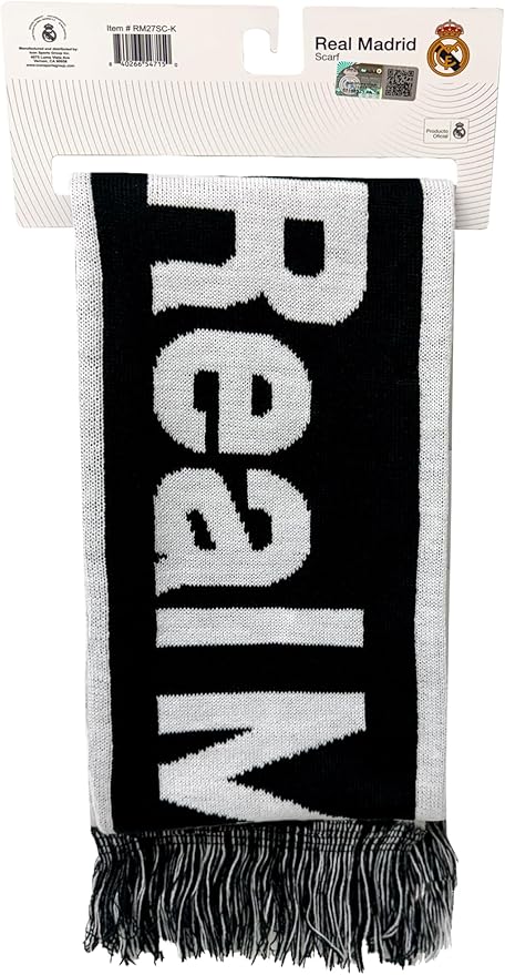 Real Madrid CF Icon Supporter Scarf - Officially Licensed image 3