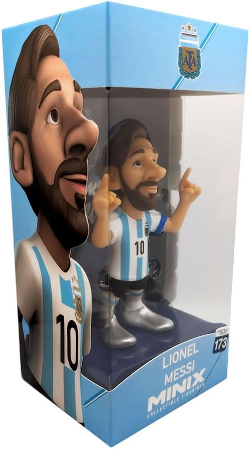 Official Lionel Messi Minix Collectible Figure - Argentina Kit image 4