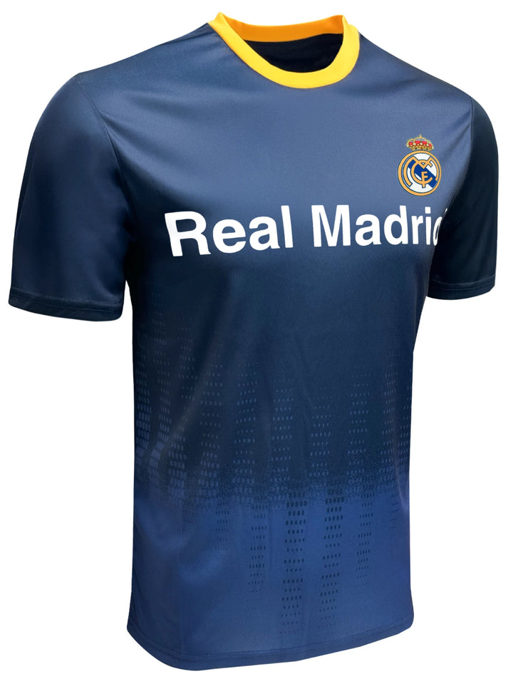 Official Real Madrid Navy Blue Sublimation Fan Jersey - Icon Sports image 2