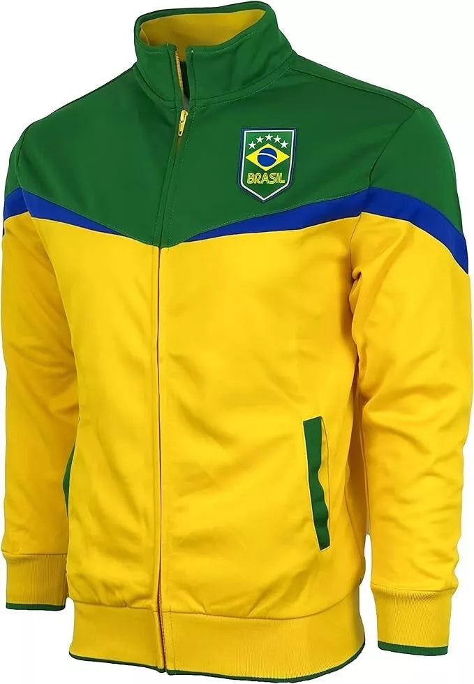 Official Brasil National Team Track Jacket - Icon Sports image 1