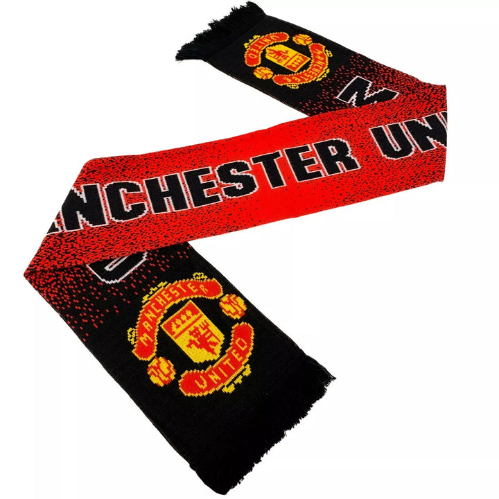 Manchester United FC Woven Crest Scarf - Official Supporter Scarf image 0