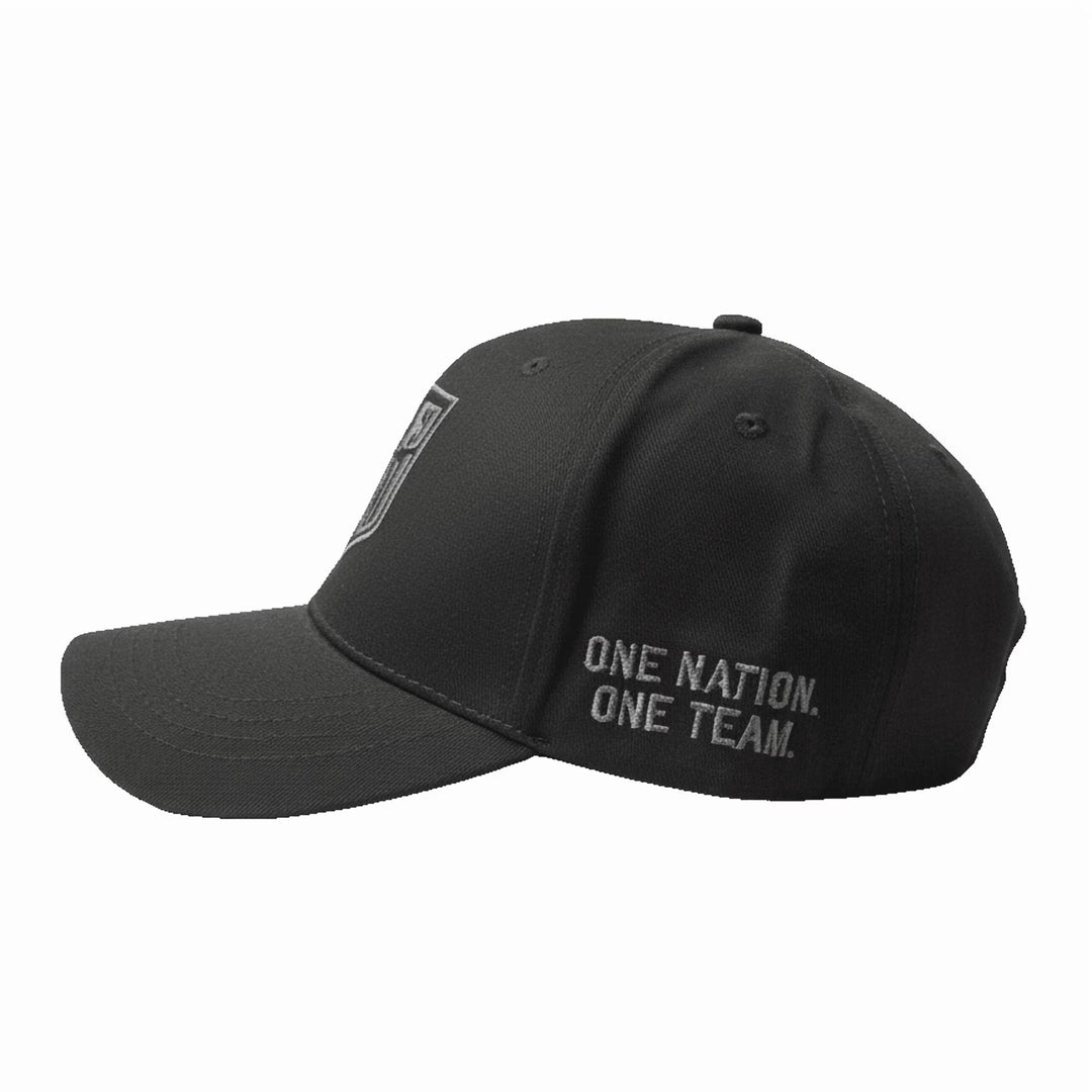 Icon Sports USMNT Official Baseball Cap | Black Adjustable Cotton World Cup Hat