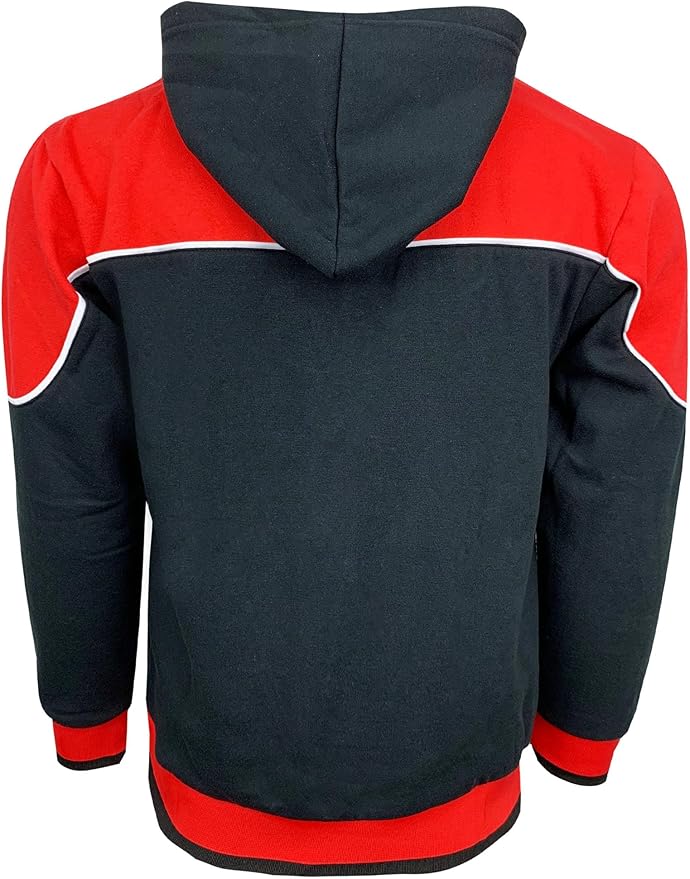 Official LFC Icon Sports Hooded Sweatshirt - Red &amp; Black image 4
