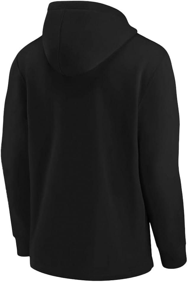 Official USMNT/USWNT Icon Sports Pullover Hoodie - Black Tonal Crest image 2