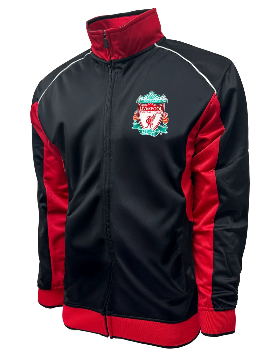 Liverpool FC Crest Full-Zip Anthem Jacket - Icon Sports image 1