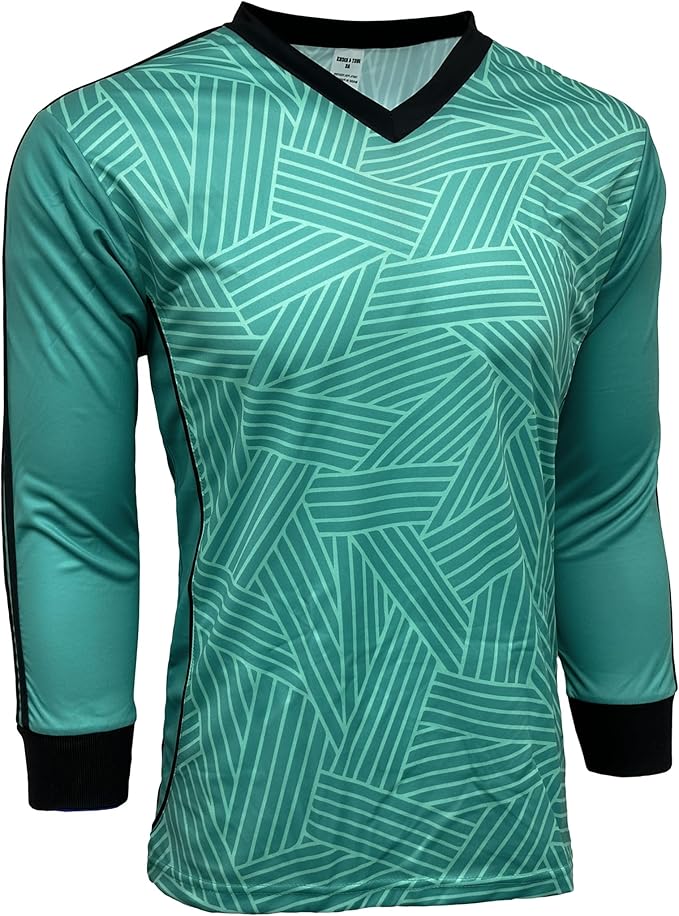 Protective Soccer Goalie Jersey - Abstract Pattern - Just 4 Kicks image 1