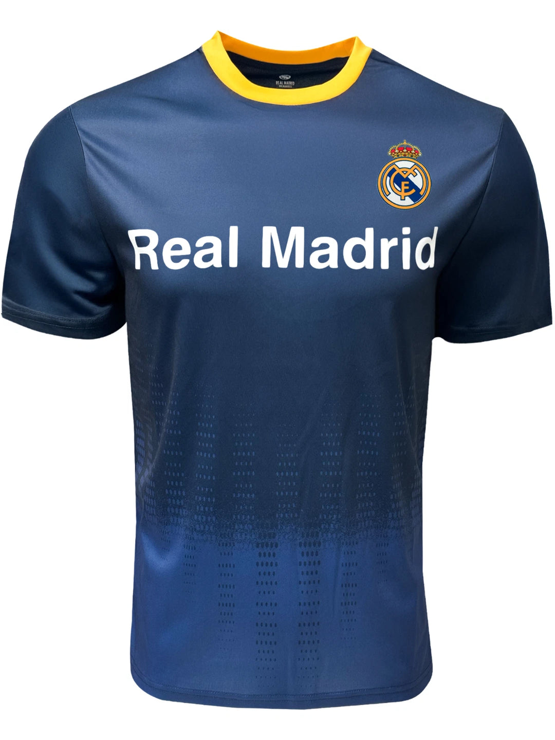 Official Real Madrid Navy Blue Sublimation Fan Jersey - Icon Sports image 0