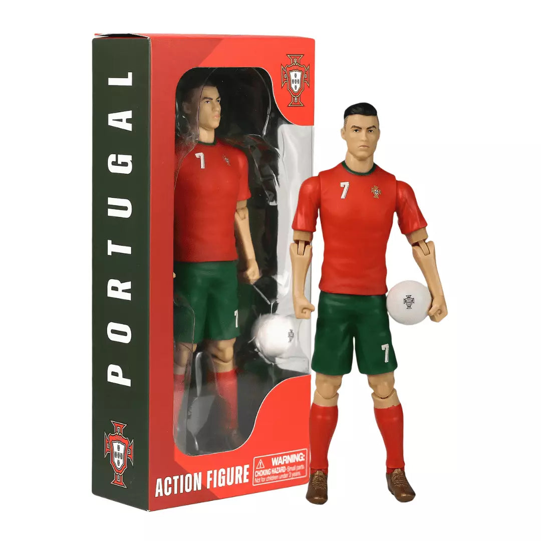 Official Banbo Toys Cristiano Ronaldo #7 Portugal 8" Figure image 0