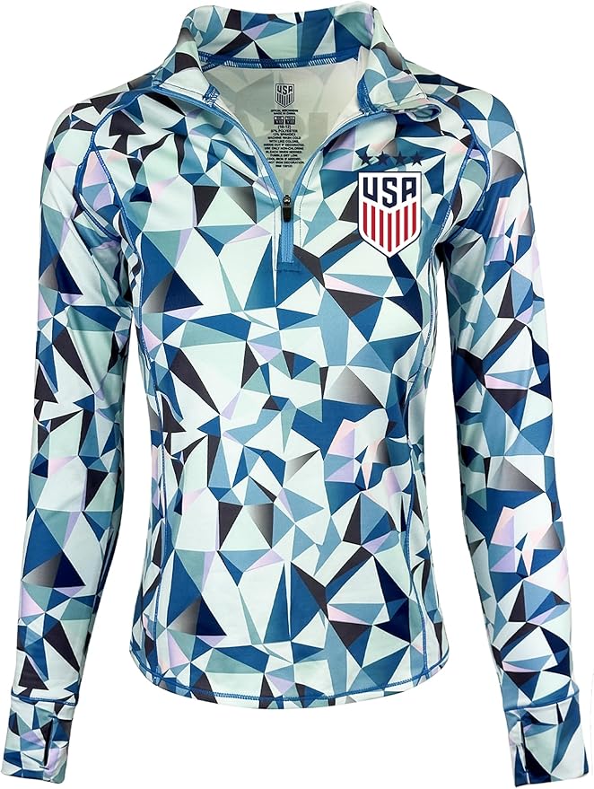 Official USWNT Quarter-Zip Pullover - Icon Sports image 0