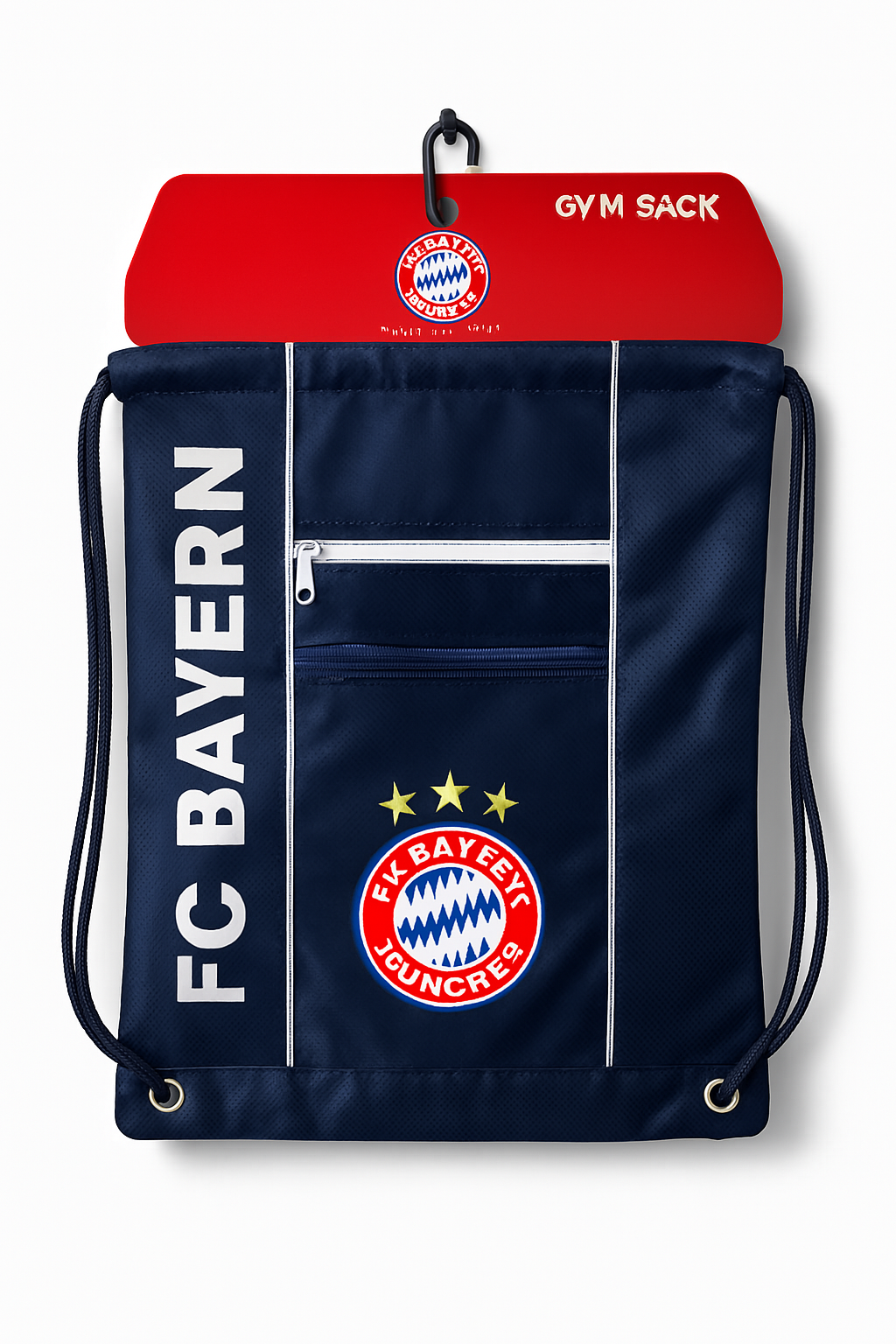 Official FC Bayern Munich Drawstring Gym Sack - Icon Sports image 0