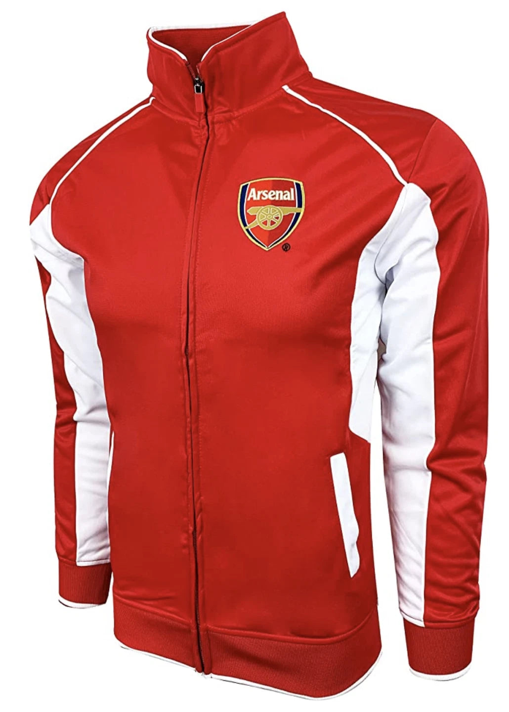 Official Arsenal FC Red Track Jacket - Rhinox image 1