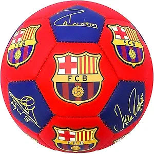 Official FC Barcelona Messi Signature Mini Soccer Ball (Size 2) image 0
