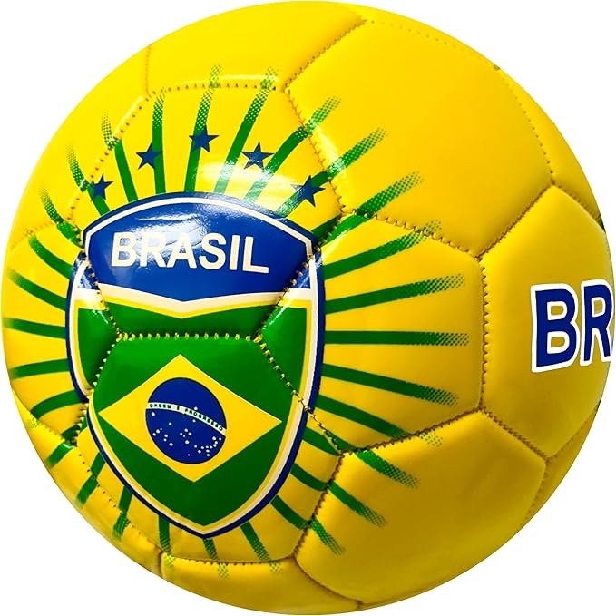 Just 4 Kicks Brasil Mini Soccer Ball (Size 2) image 4