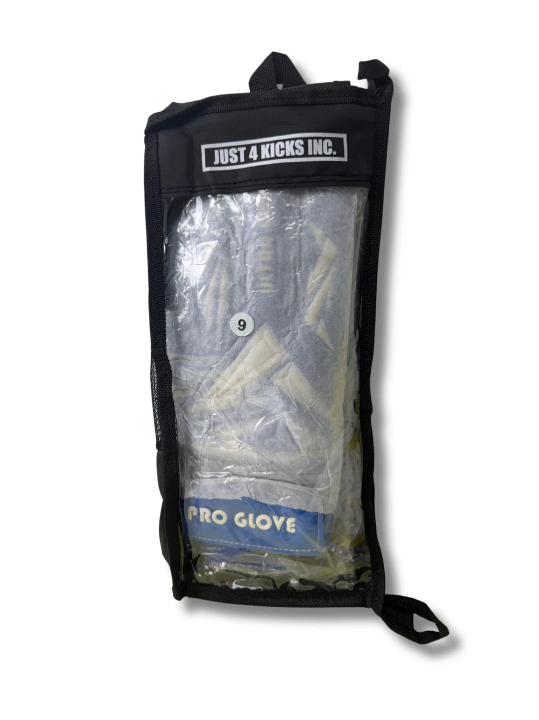 Just 4 Kicks Ultra Grip Goalie Gloves - White &amp; Blue image 5