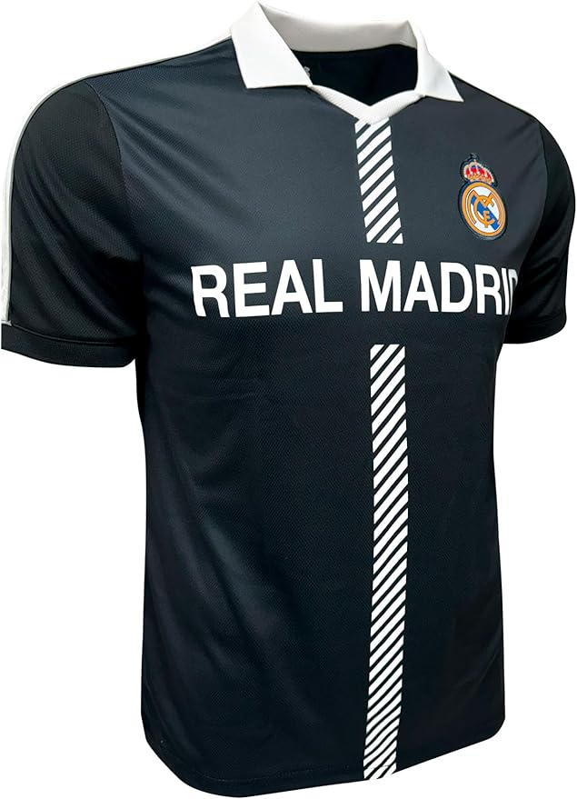 Official Real Madrid Black Fan Jersey - Icon Sports image 2