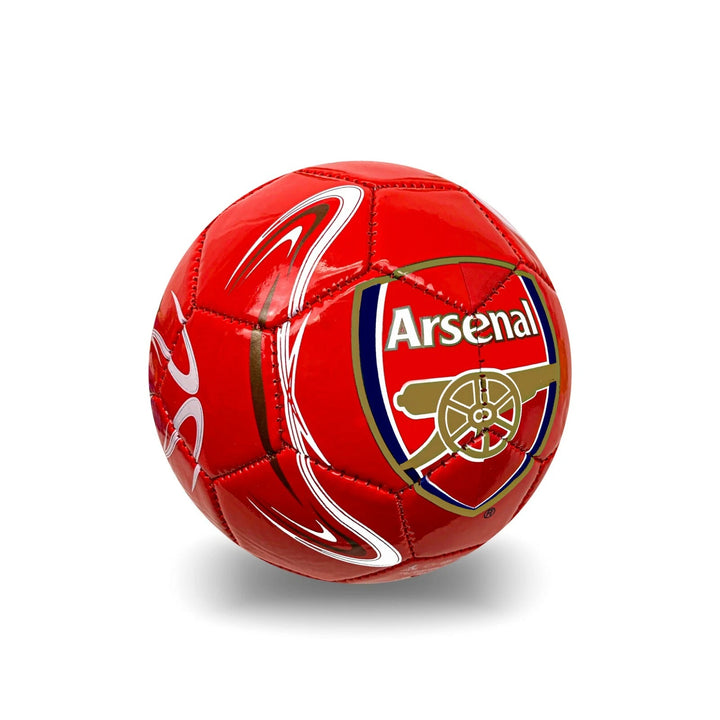 Official Arsenal FC Size 2 Red Soccer Ball - Rhinox image 1