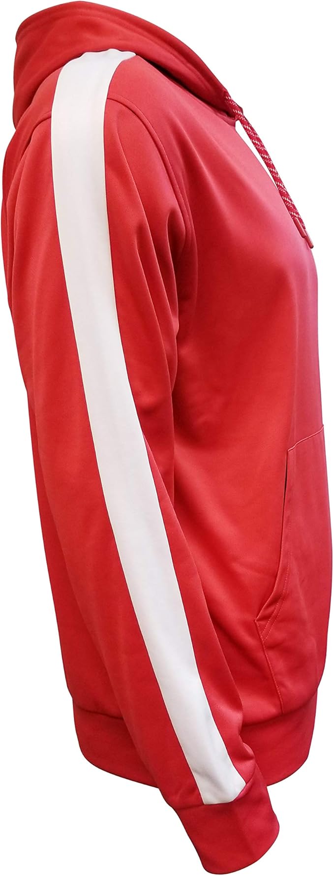 Official LFC Icon Sports Hooded Sweatshirt - Liverbird &amp; Sleeve Stripes image 1