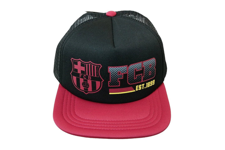 FC Barcelona Rhinox Graphic Flat-Brim Trucker Hat - Officially Licensed image 1