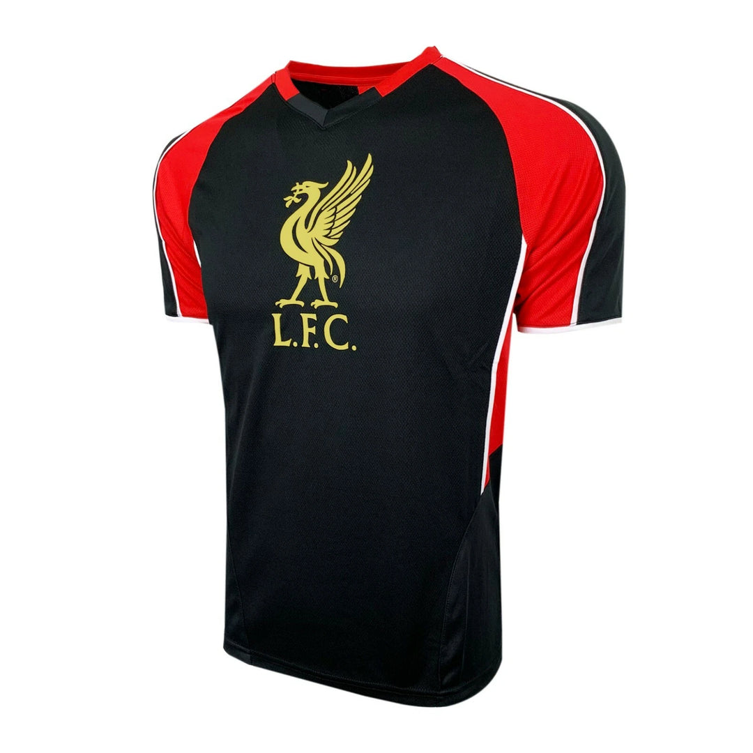 Official Liverpool FC Black &amp; Gold Jersey - Icon Sports image 1