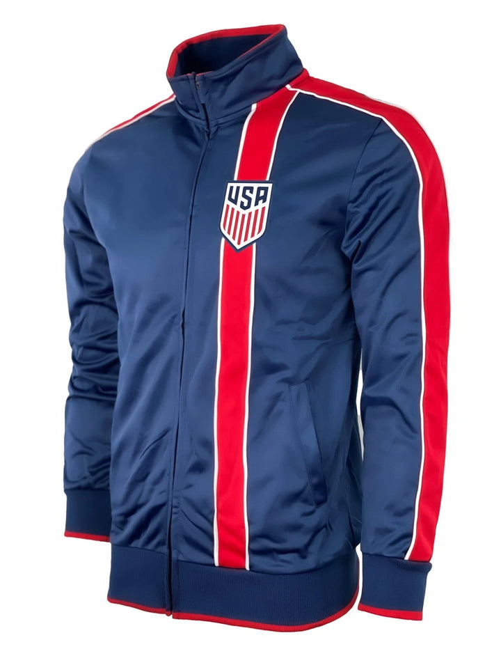 USA Crest Stripe Full-Zip Anthem Jacket - Icon Sports image 1