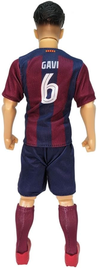 Official Sockers Gavi FC Barcelona Action Figure image 3