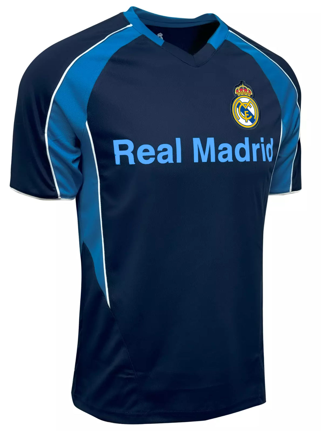 Official Real Madrid Navy Crest Jersey - Icon Sports image 2