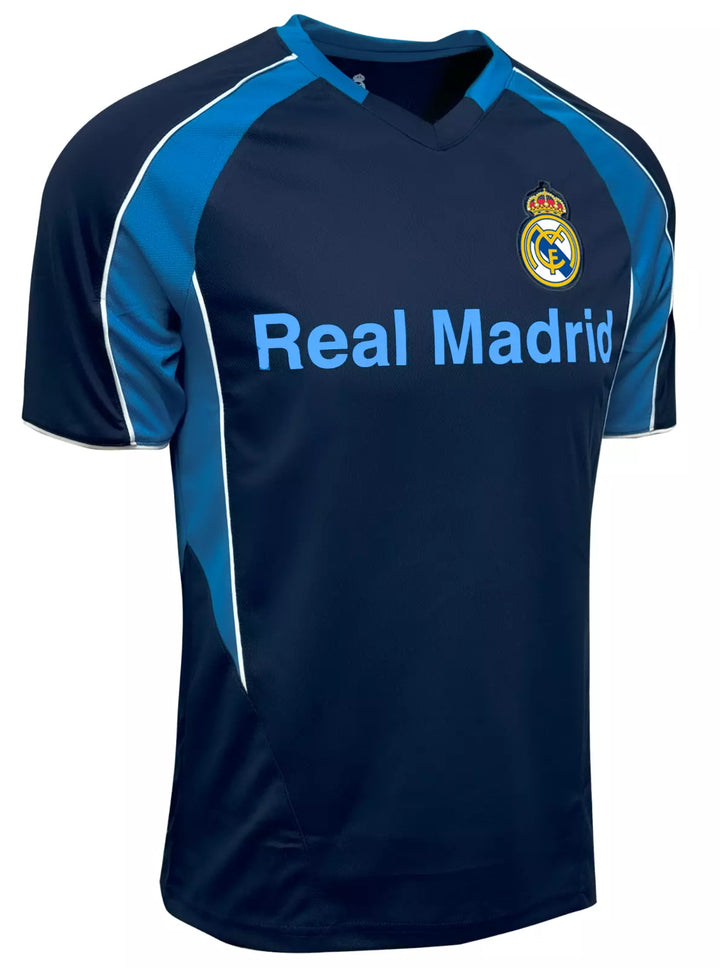 Official Real Madrid Navy Crest Jersey - Icon Sports image 2
