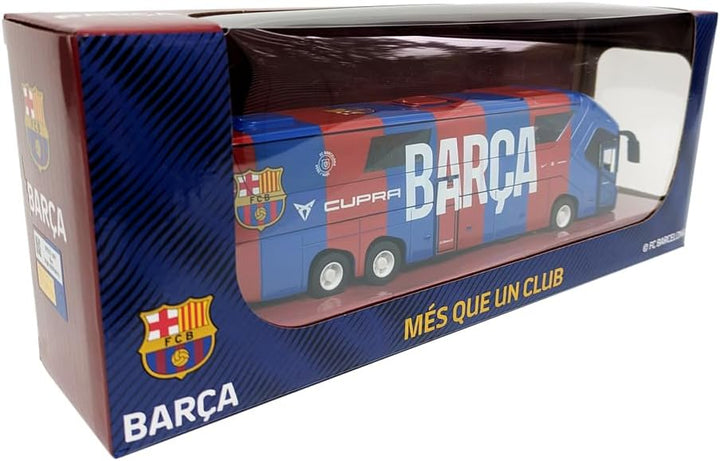Official FC Barcelona Team Bus Miniature | Blaugrana La Liga Collectible Model