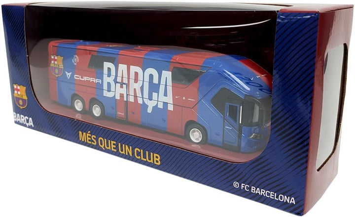 Official FC Barcelona Team Bus Miniature | Blaugrana La Liga Collectible Model