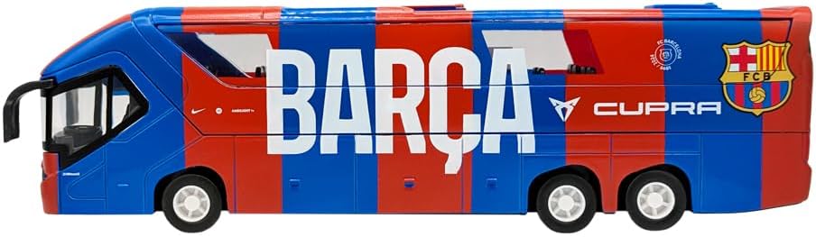 Official FC Barcelona Team Bus Miniature | Blaugrana La Liga Collectible Model
