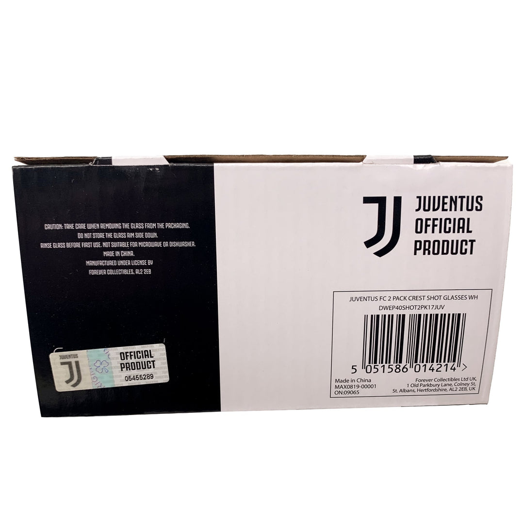 Juventus FC Shot Glass Set (2-Pack) - Official Forever Collectibles image 2