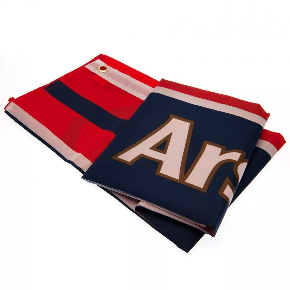 Official Arsenal FC Large Fan Flag - Forever Collectibles (5ft x 3ft) image 1